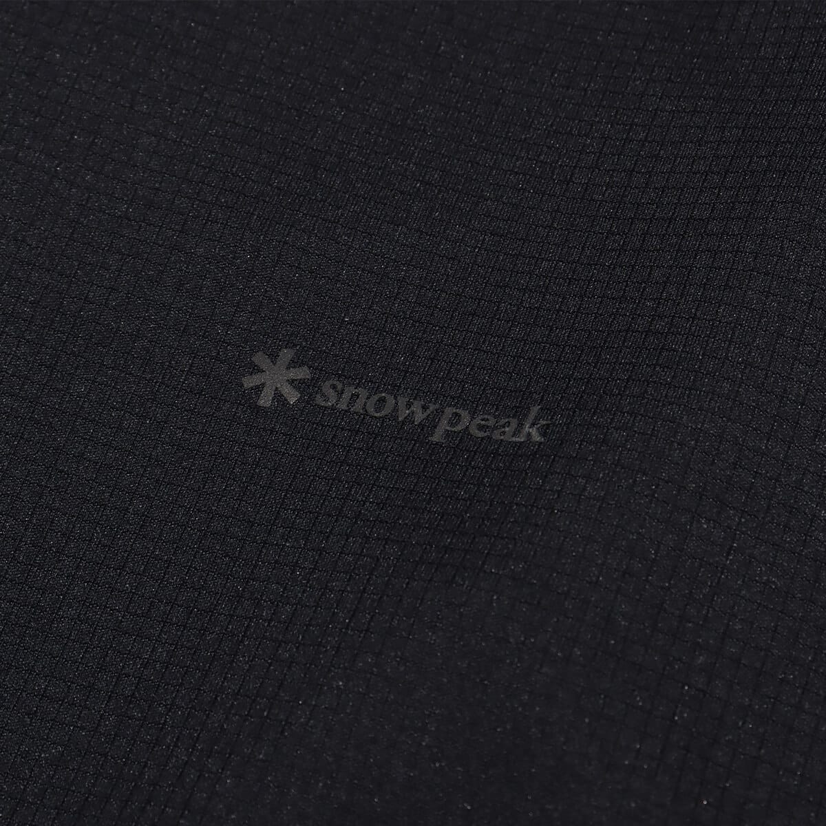 snow peak Pe Power Dry Long Sleeve T-Shirt Black 24SP-Iの画像