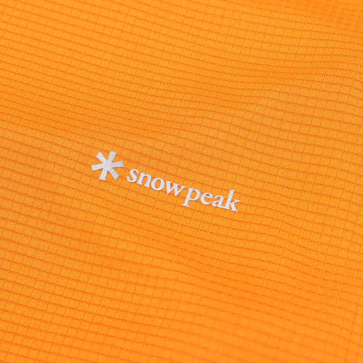 snow peak Pe Power Dry Long Sleeve T-Shirt Orange 24SP-Iの画像