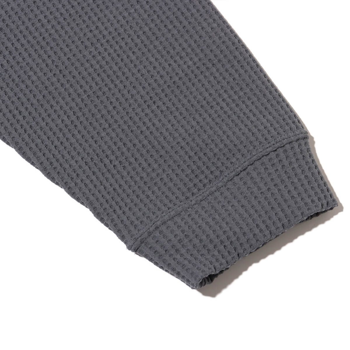 snow peak Dry Waffle Long Sleeve T-Shirt Grey 24SP-Iの画像