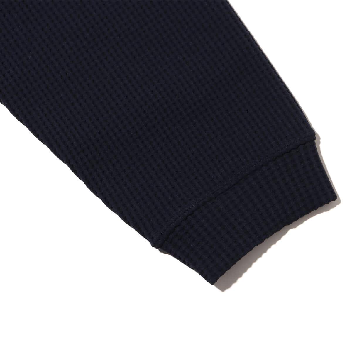 snow peak Dry Waffle Long Sleeve T-Shirt Navy 24SP-Iの画像