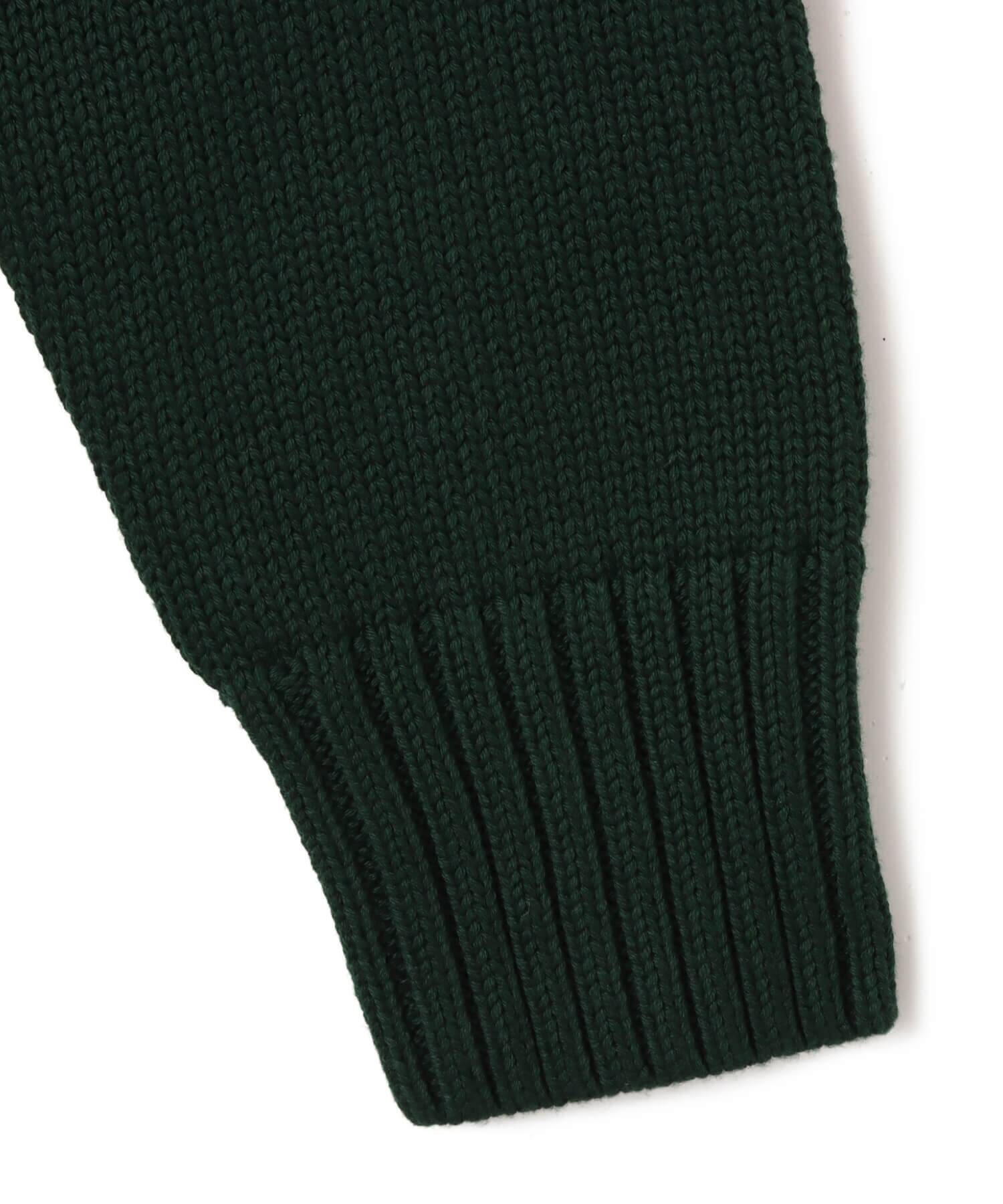 POLO RALPH LAUREN BIG FIT 5GG COTTON CREW NECK GRAPHIC SWEATER COLLEGE GREEN COMBOの画像