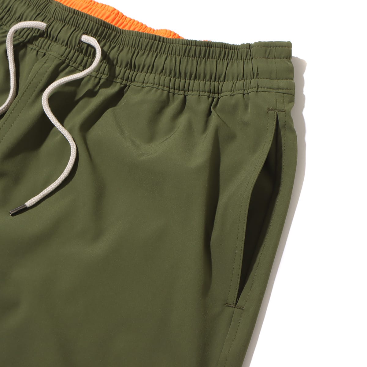 POLO RALPH LAUREN TRAVELER SWIM SHORT GREEN 23SS-Iの画像