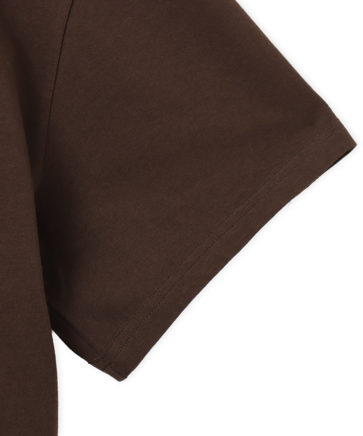 BRAIN DEAD YING YANG RUN T-SHIRT BROWNの画像