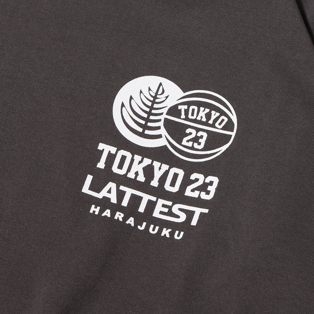 TOKYO 23 x LATTEST LOGO LS TEE GRAPHITE 21FW-Iの画像