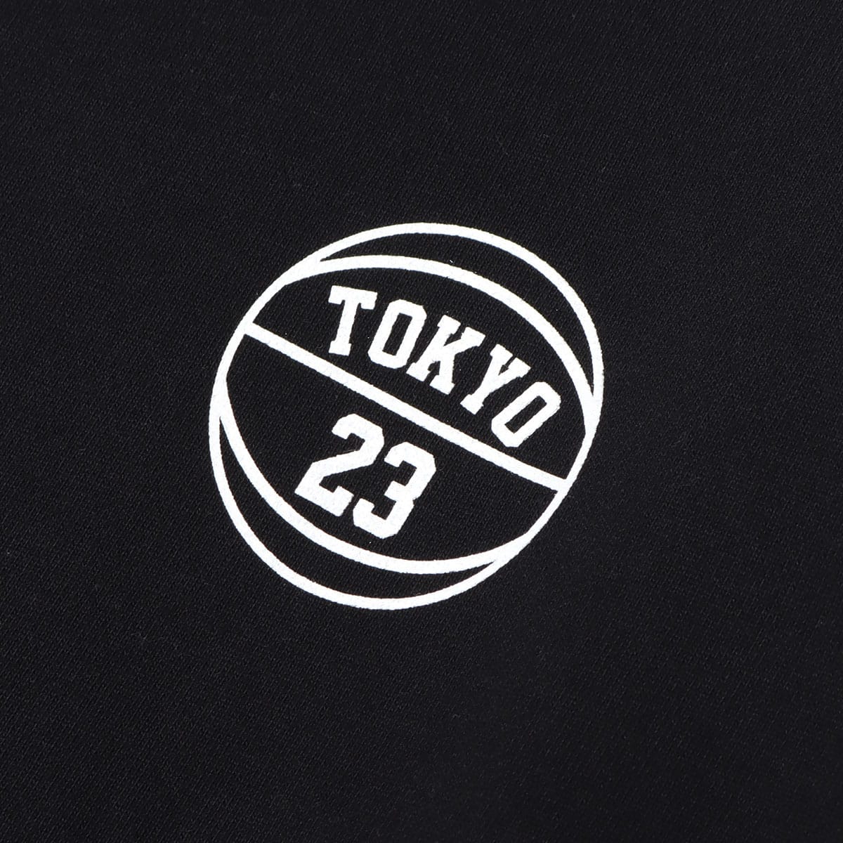 TOKYO 23 LOGO CREW BLACK 22SS-Iの画像
