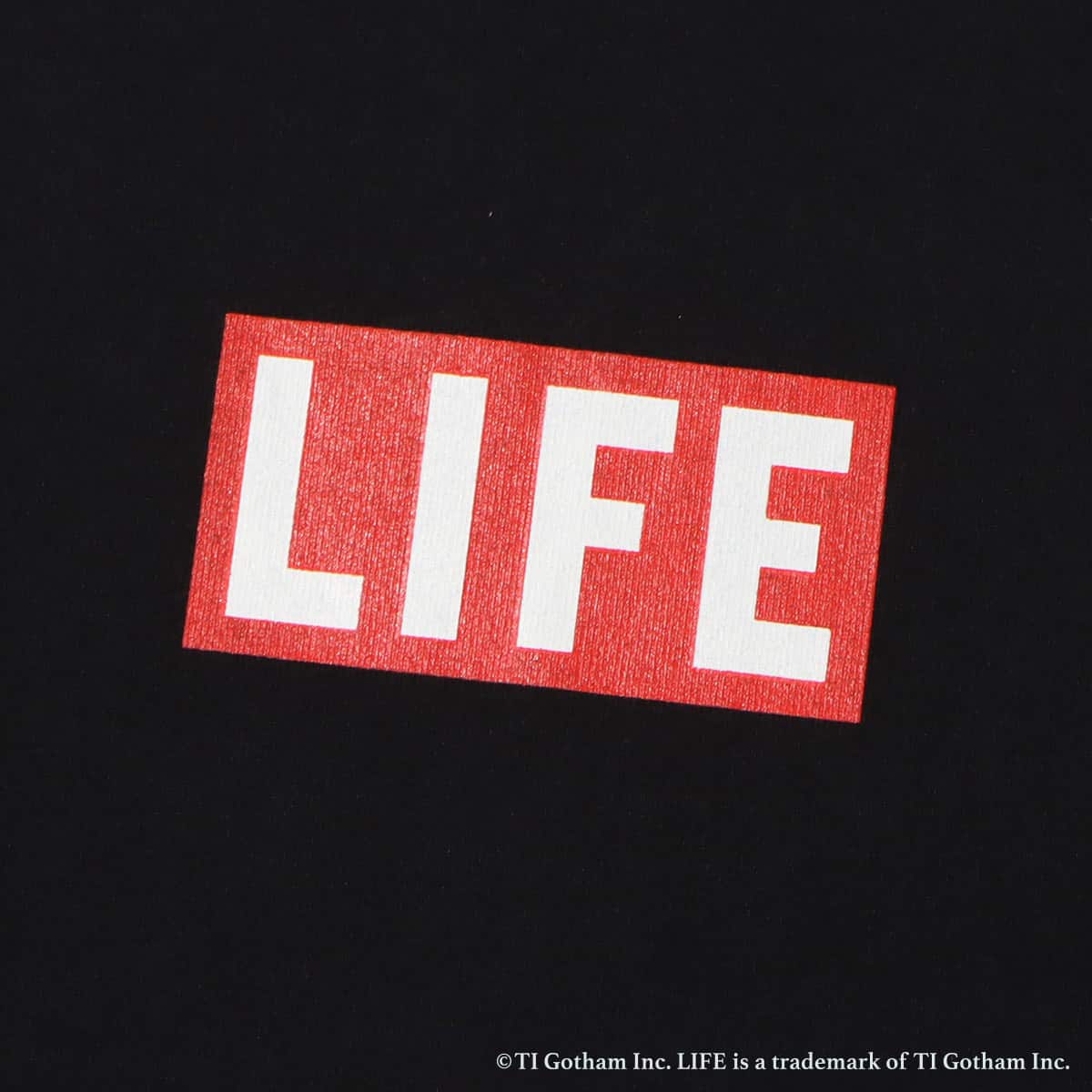 TOKYO 23 x LIFE magazine PHOTO TEE BLACK 22SS-Iの画像