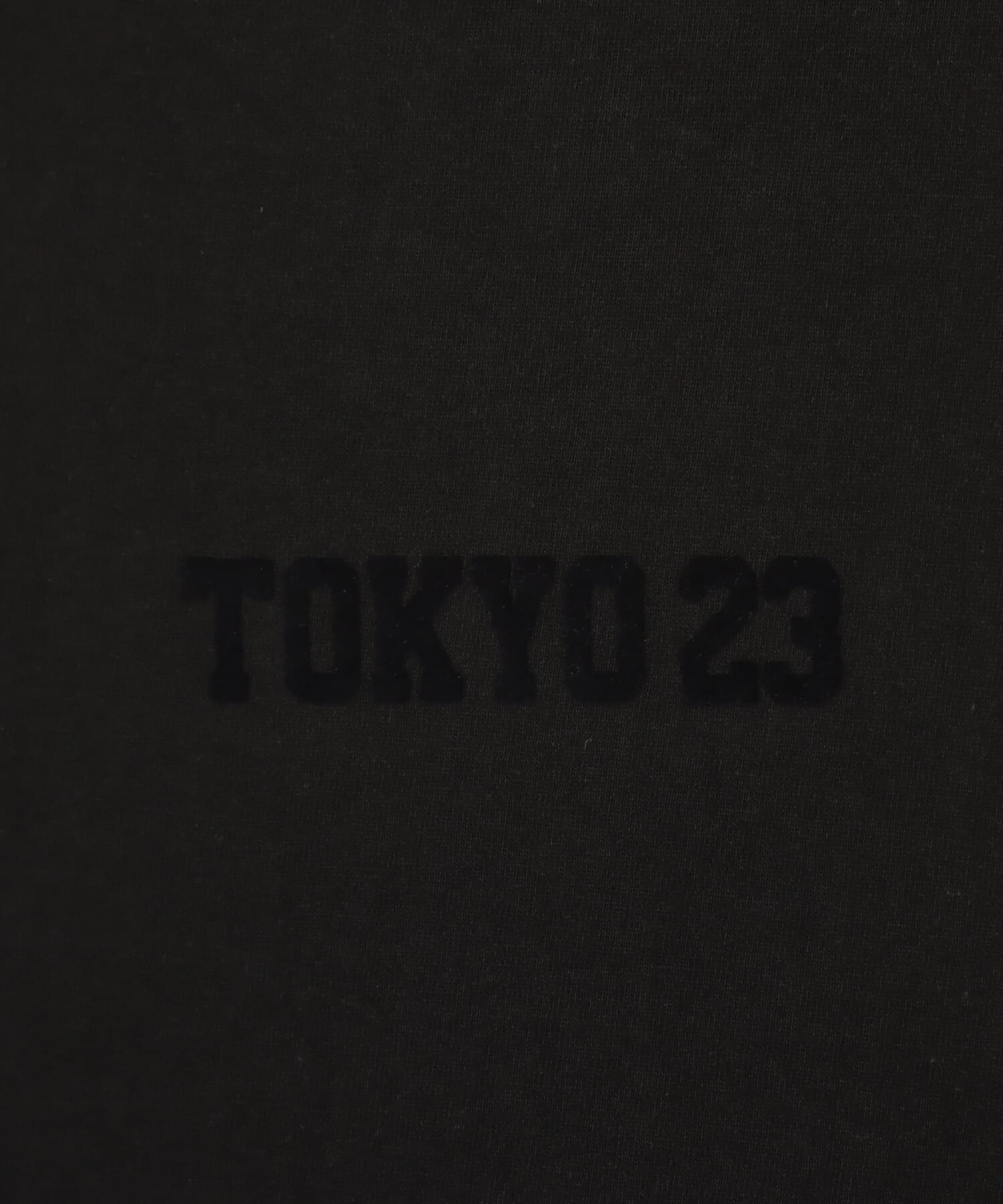 TOKYO 23 FULL COURT TEE BLACK X BLACKの画像