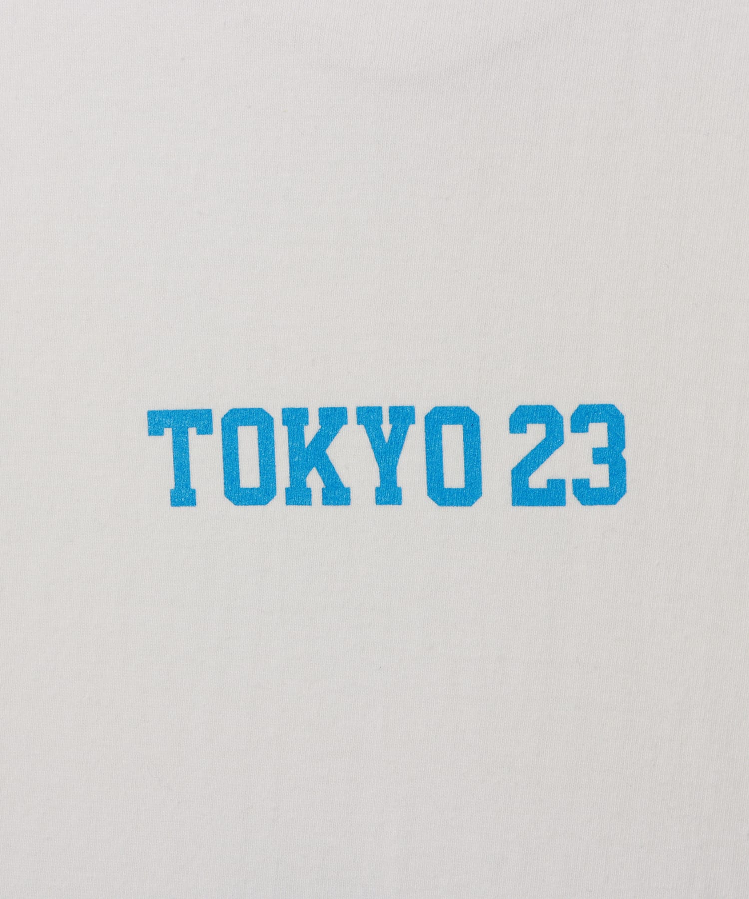 TOKYO 23 FULL COURT TEE WHITE X BLUEの画像