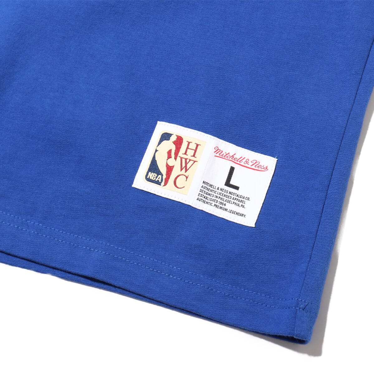Mitchell & Ness PLAYER TEE OMA P.HARDAWAY BLUEの画像
