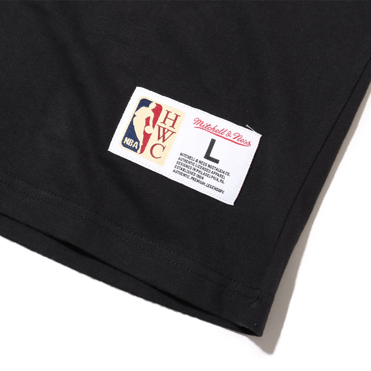 Mitchell & Ness PLAYER TEE P76 A.IVERSON BLACKの画像