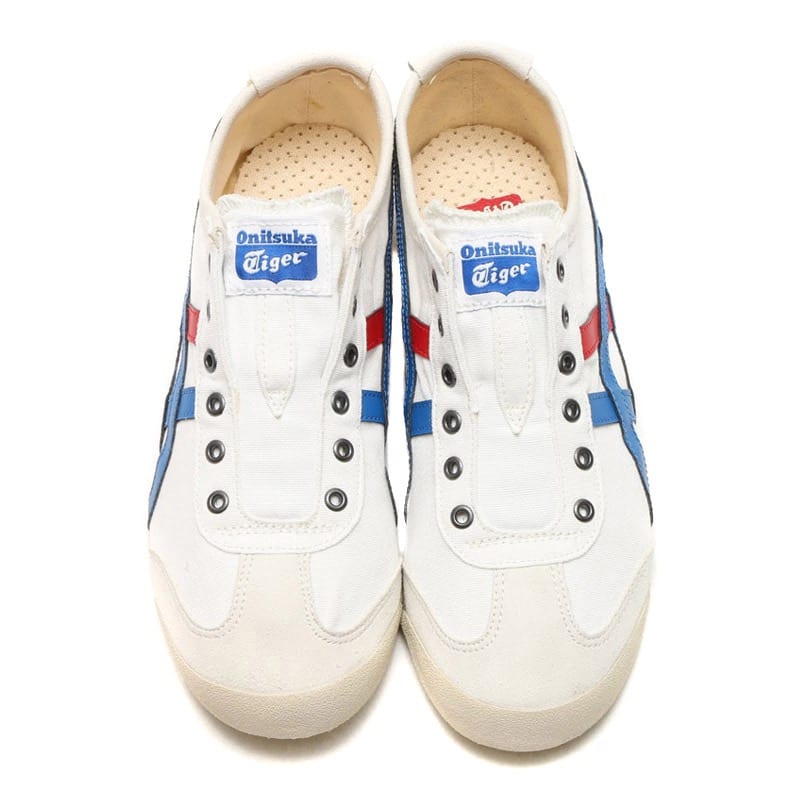 Onitsuka Tiger MEXICO 66 SLIP-ON WHITE/TRICOLOR