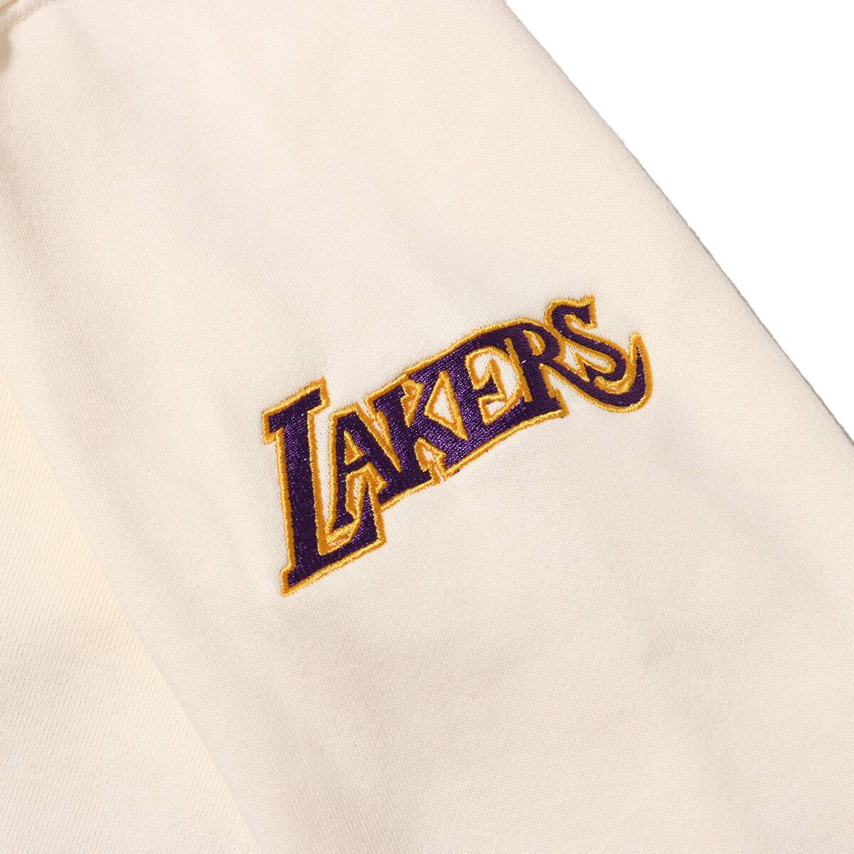Mitchell & Ness NBA SSWAGGER HOODIE LAKERS CREAM（ミッチェル