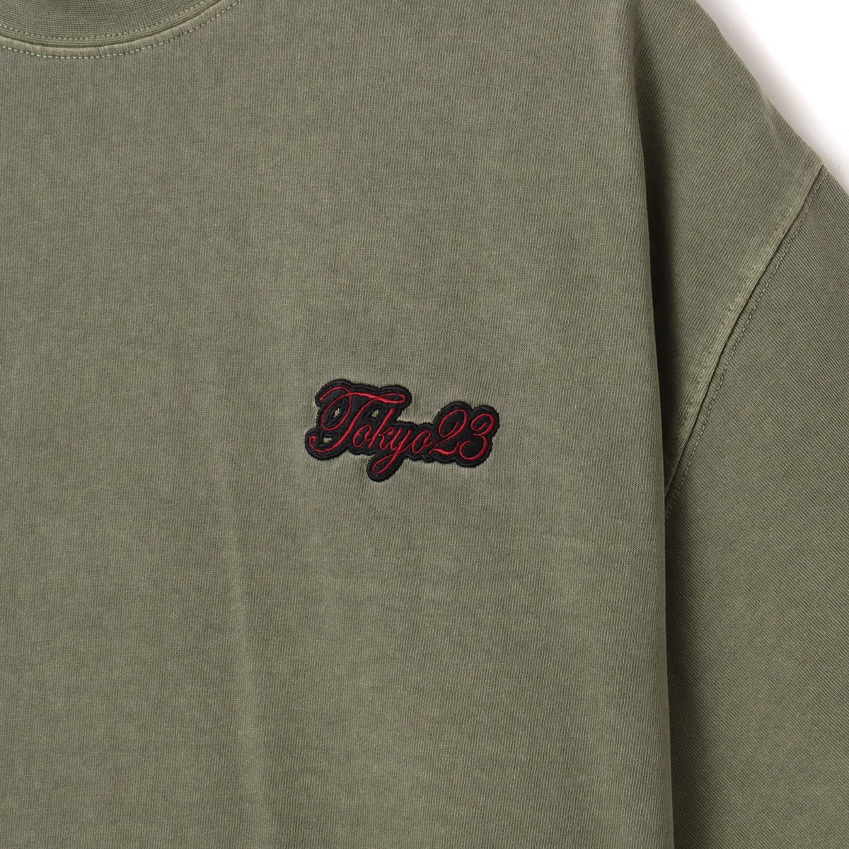 TOKYO 23 Pigment T-shirt KHAKI の画像