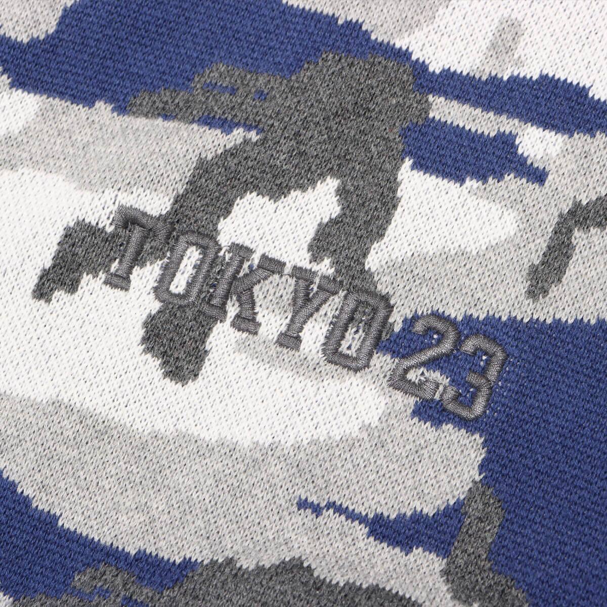 TOKYO 23 Embroidery Logo Knit Sweater CAMOTYPE 24SS-I