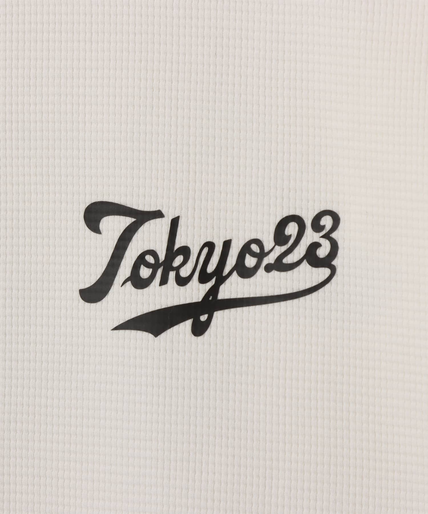 TOKYO 23 Thermal LS T-shirt WHITEの画像