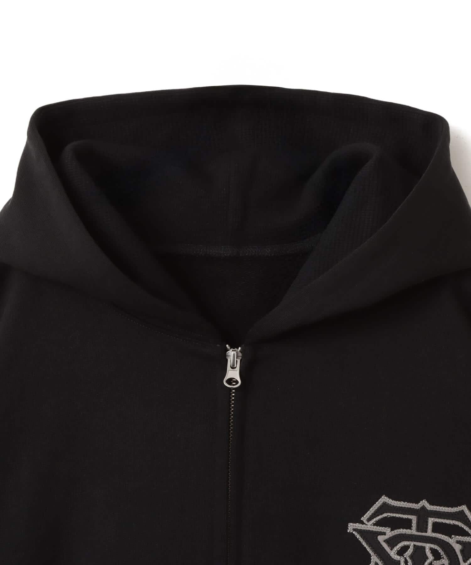 TOKYO 23 Patch Logo Zip Up Hoodie BLACKの画像