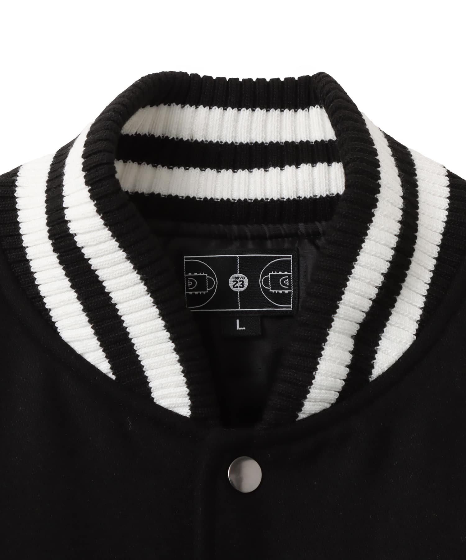 TOKYO 23 Varsity Jacket BLACKの画像