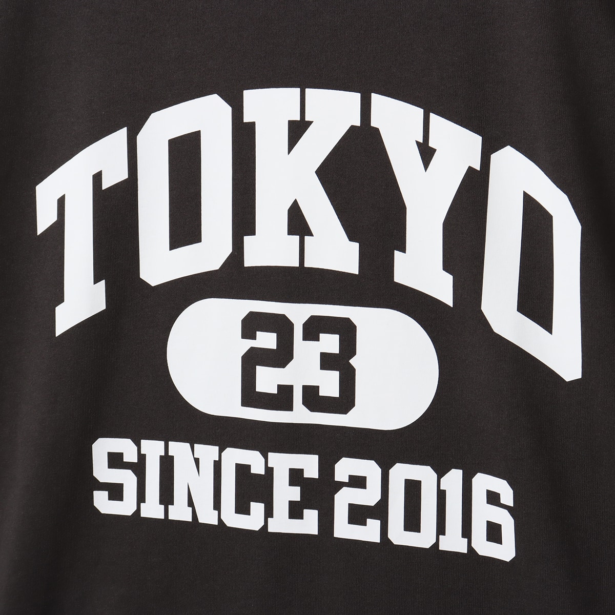 TOKYO23 × champion College Logo T-shirt LIGHT BLACKの画像
