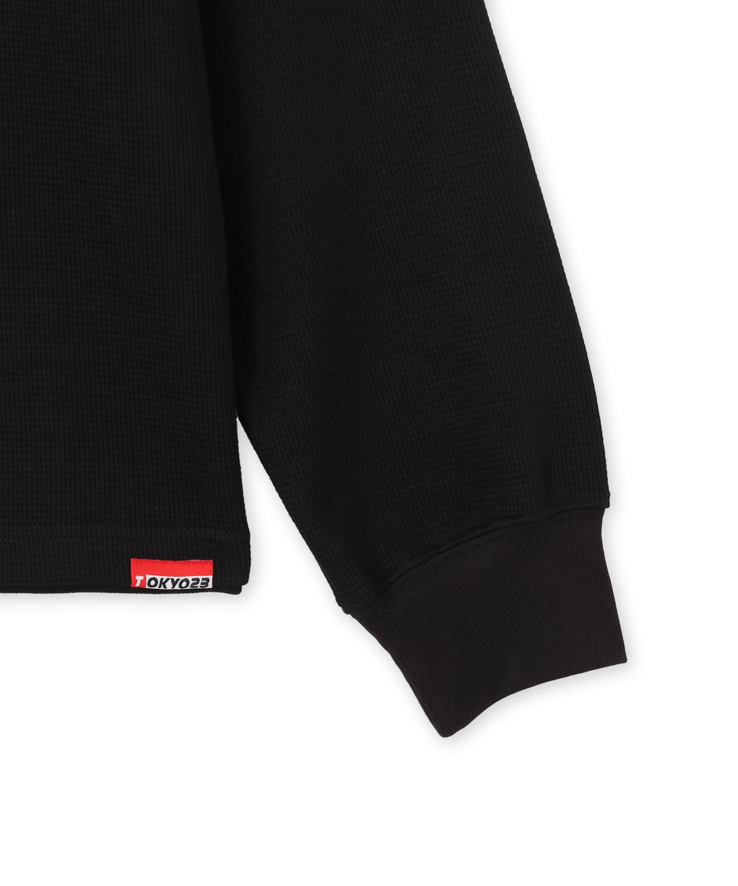 TOKYO 23 Waffle L/S T-shirt BLACKの画像