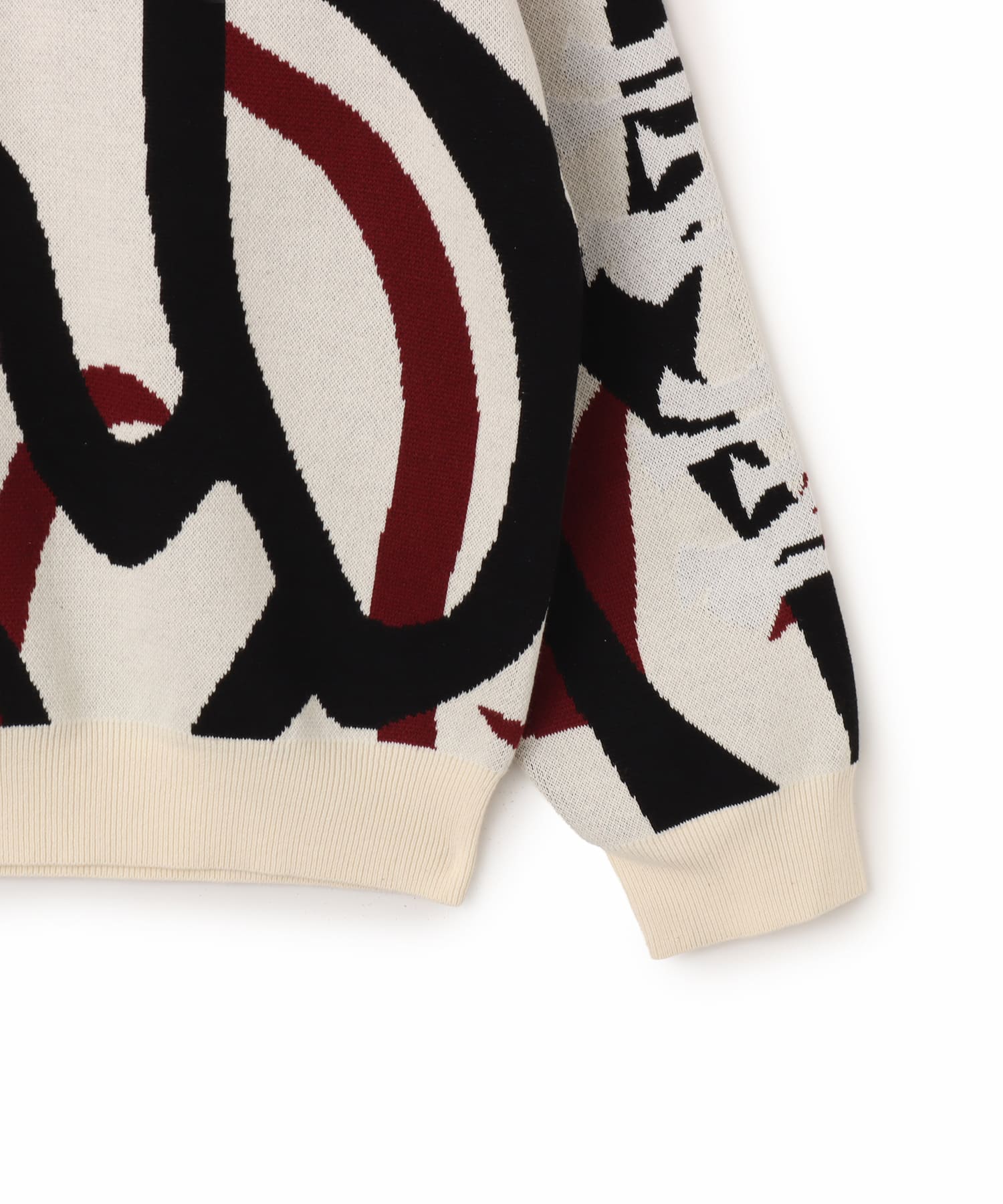 TOKYO 23 Jaquard Logo Sweater CAMOUFLAGEの画像