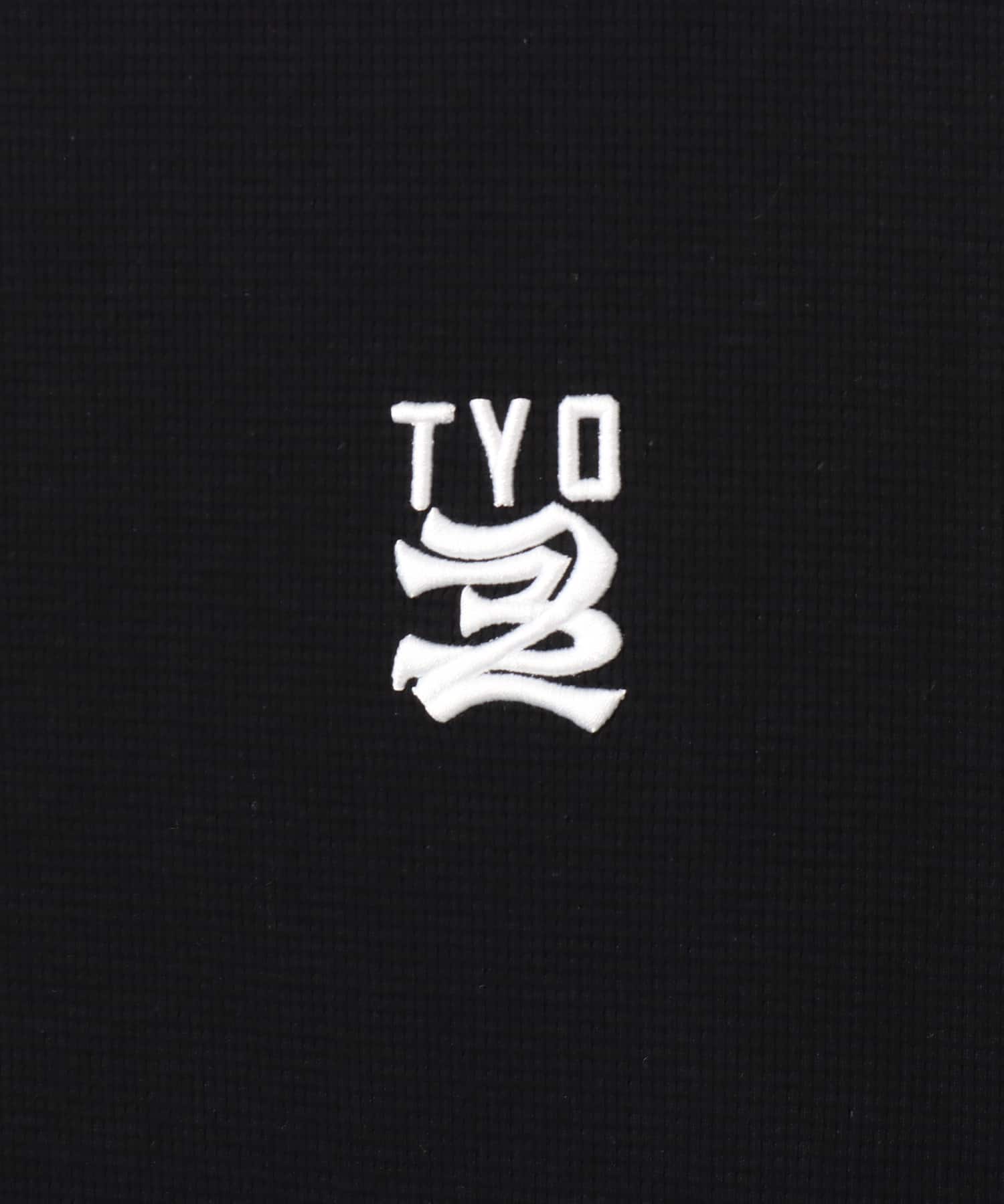 TOKYO23 Embroidery Logo Thermal LS T-shirt BLACKの画像