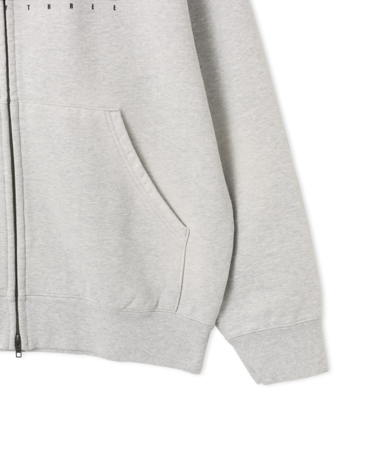 TOKYO 23 Motion Logo Zip Up Hoodie GRAYの画像