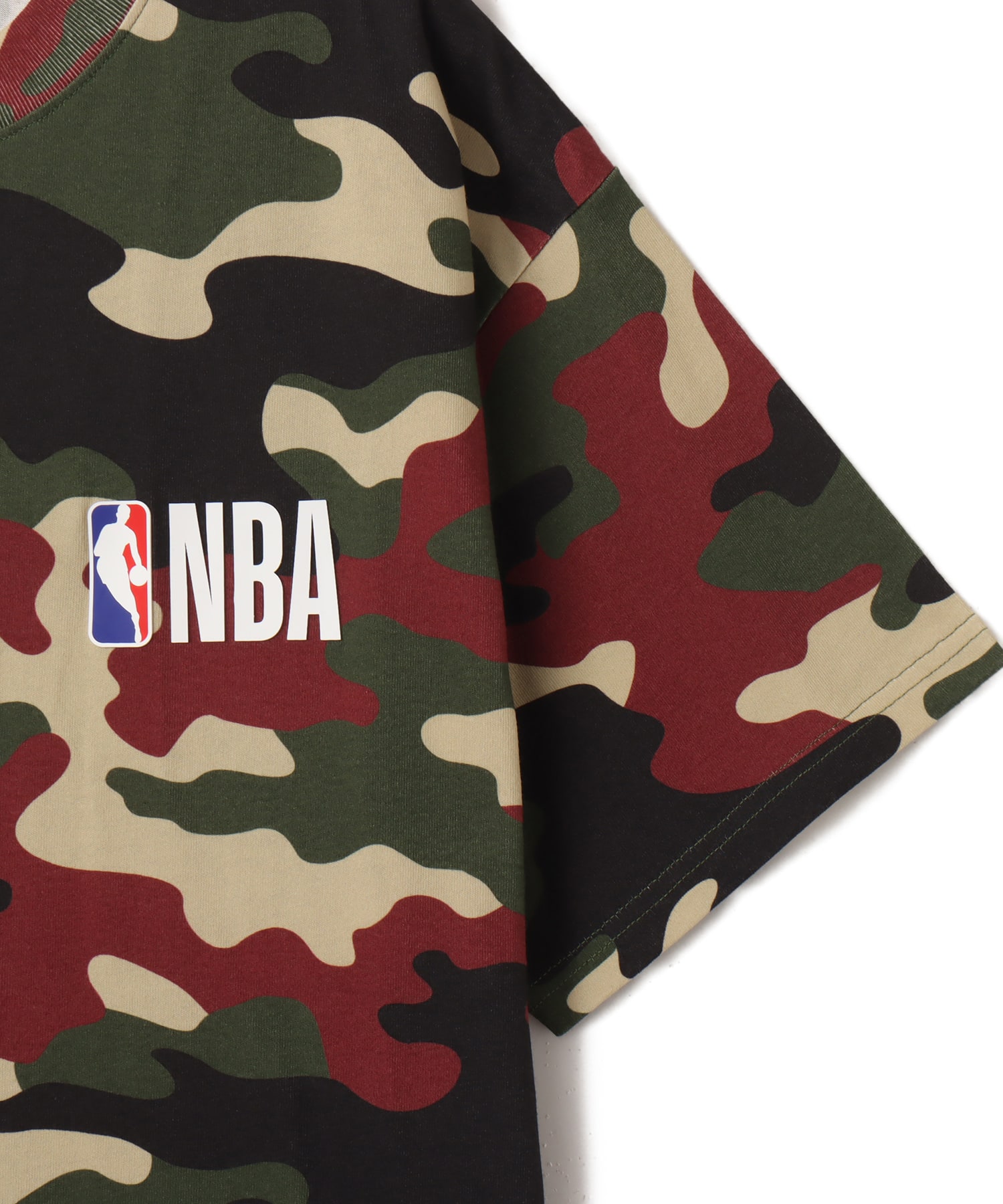 TOKYO23 x NBA Logo T-shirt CAMOUFLAGEの画像