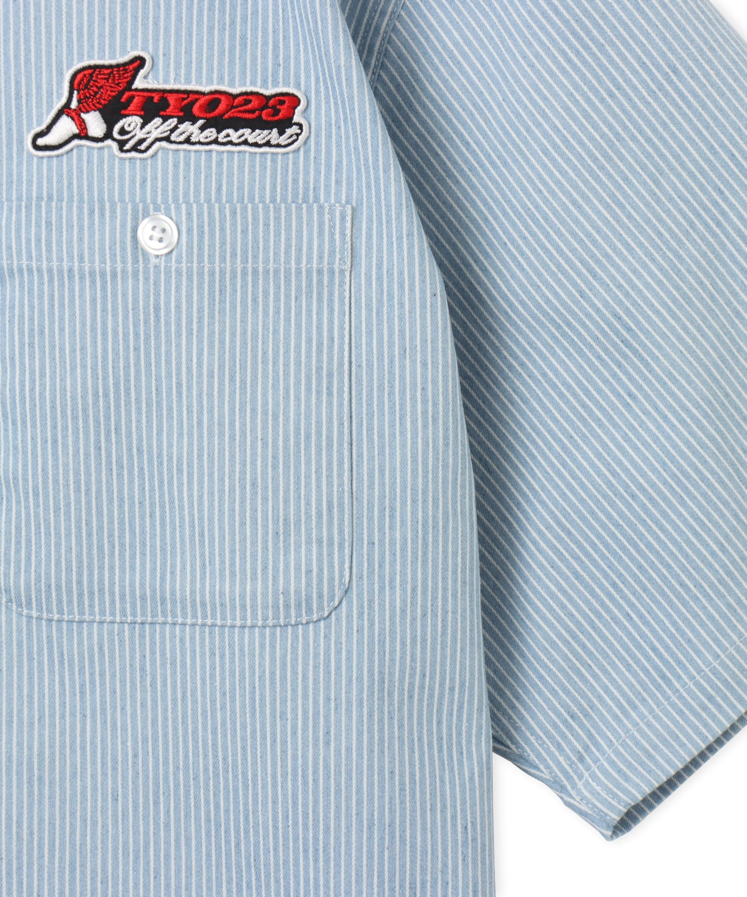 TOKYO 23 Racing Open Collar Shirt SAXの画像