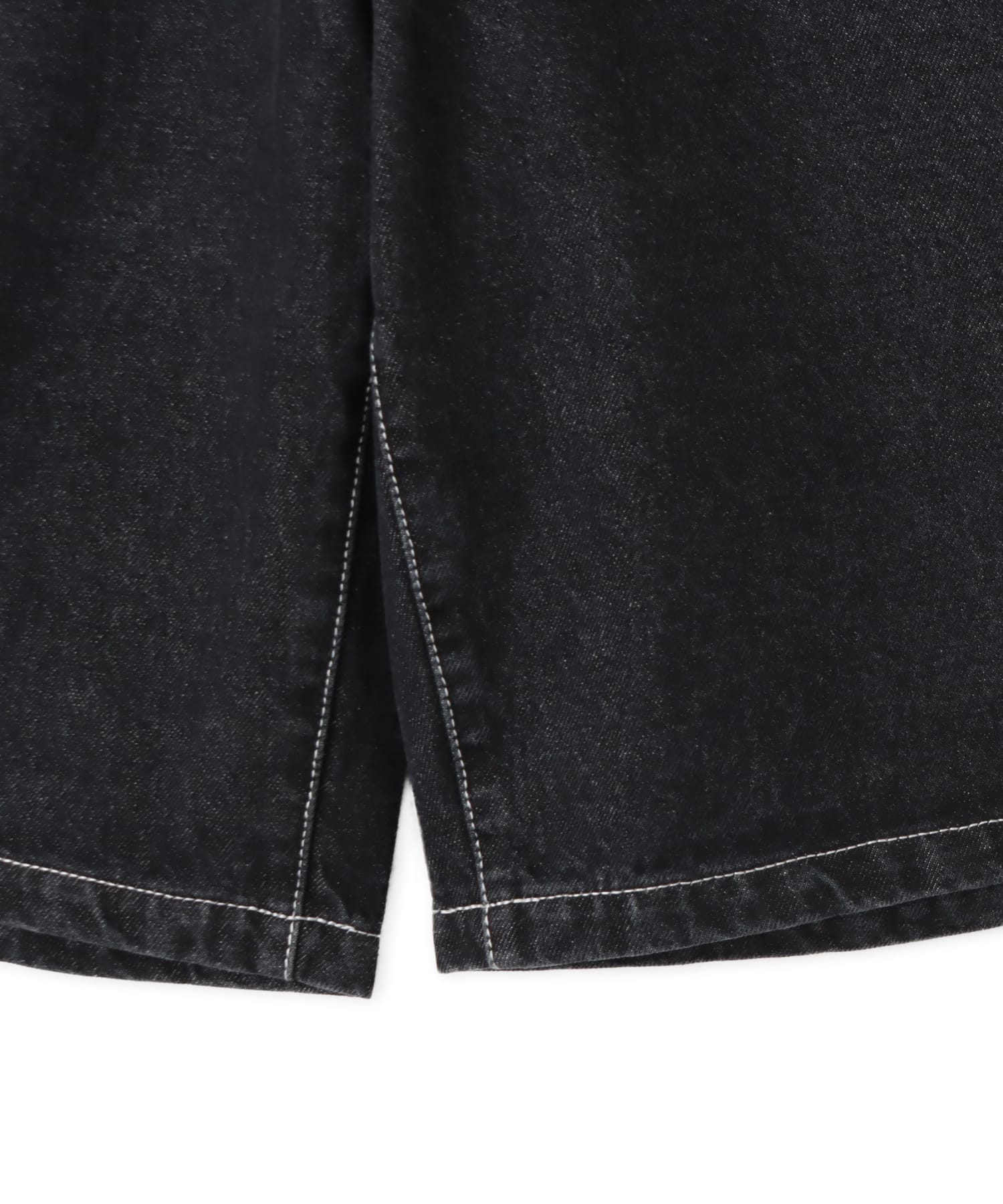 TOKYO 23 Baggy Denim Short Pants BLACKの画像