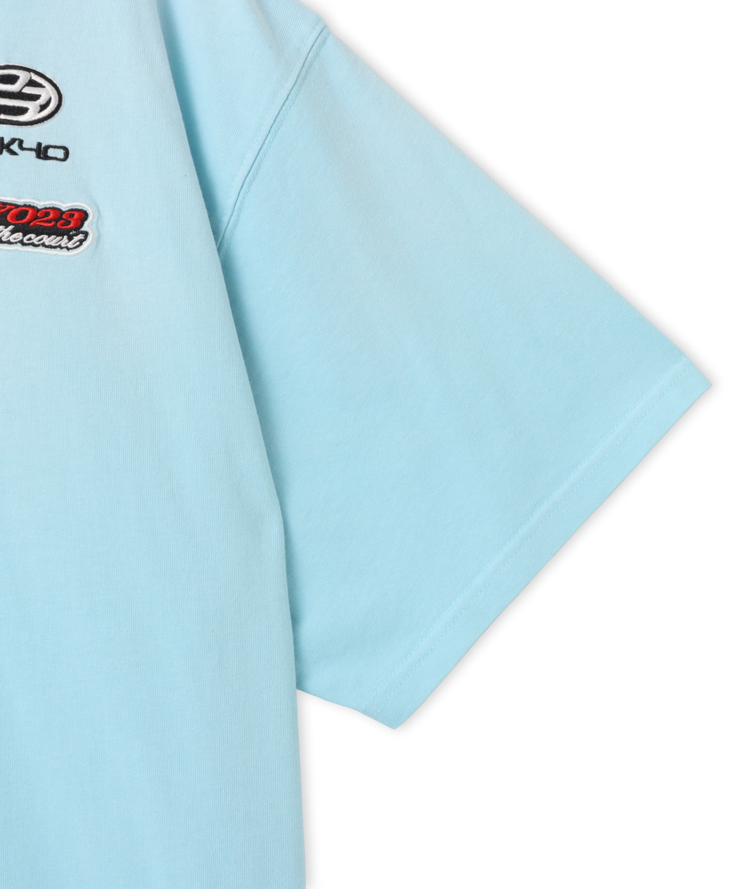 TOKYO 23 Vintage Racing Print T-shirt SAXの画像