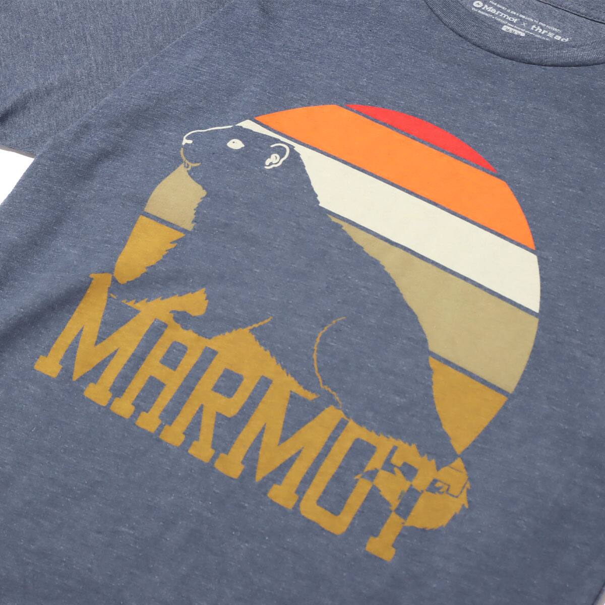 Marmot DAWNING MARMOT H/S T NAVY 20SP-Iの画像