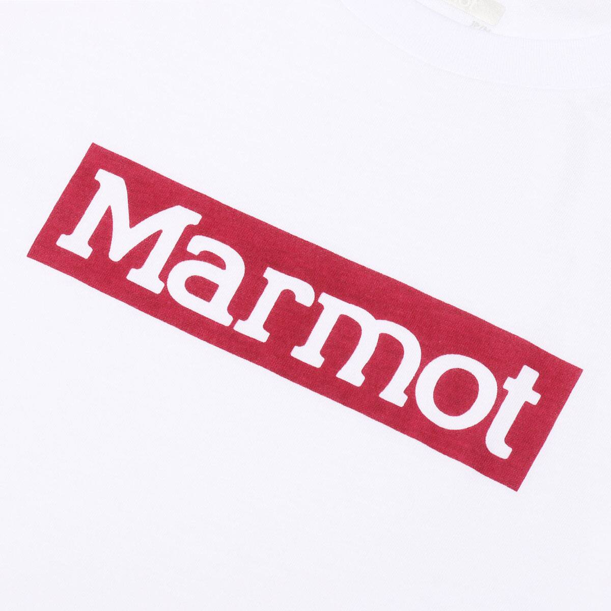 Marmot SQUARE LOGO H/S CREW WHITE 20SP-Iの画像