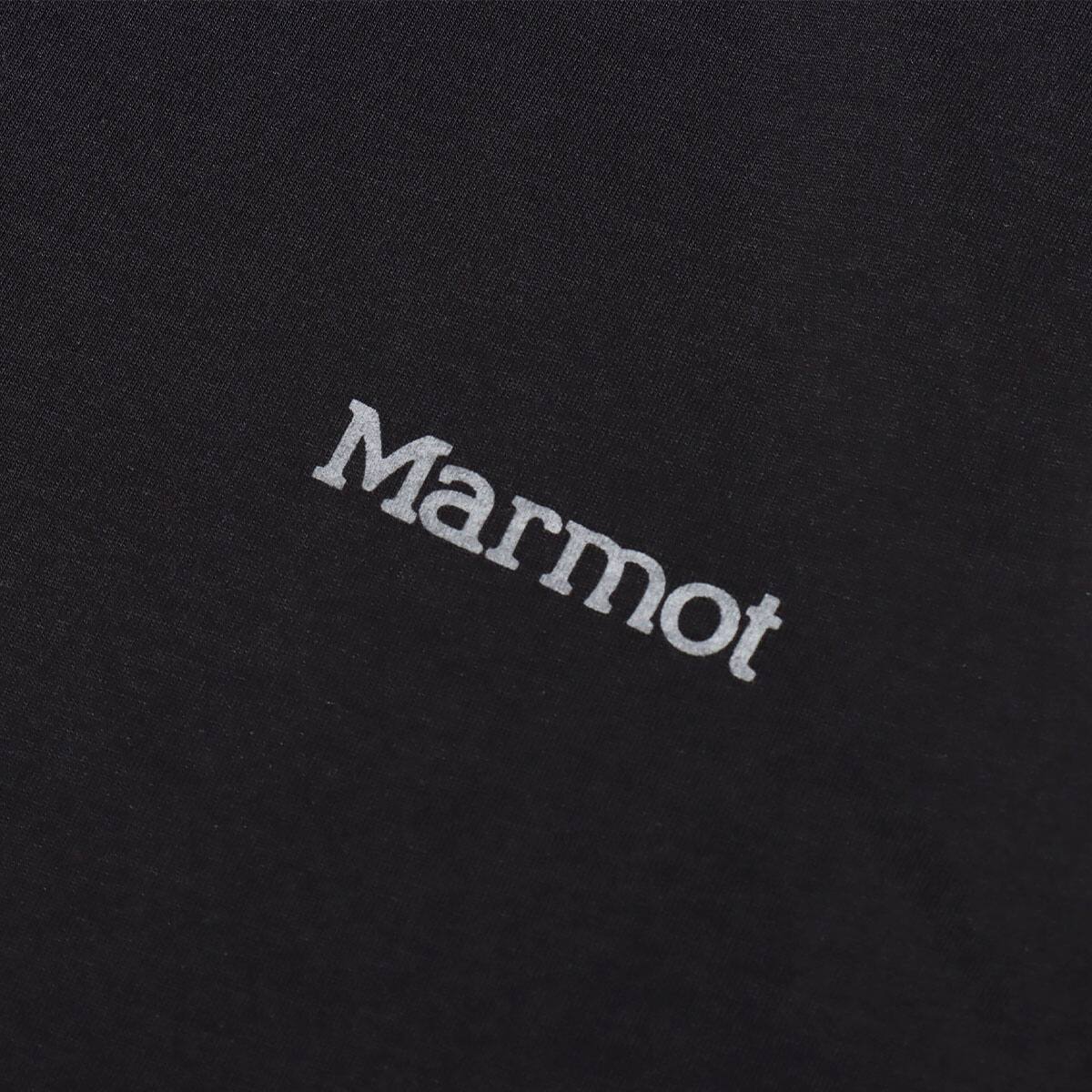 Marmot BIG DOT-M H/S CREW BLACK 20SP-Iの画像