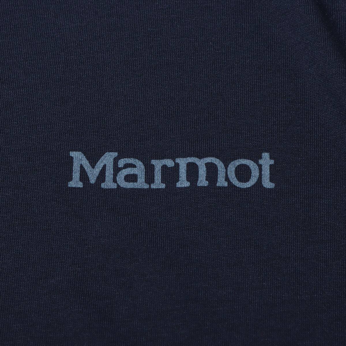 Marmot BIG DOT-M H/S CREW NAVY 20SP-Iの画像