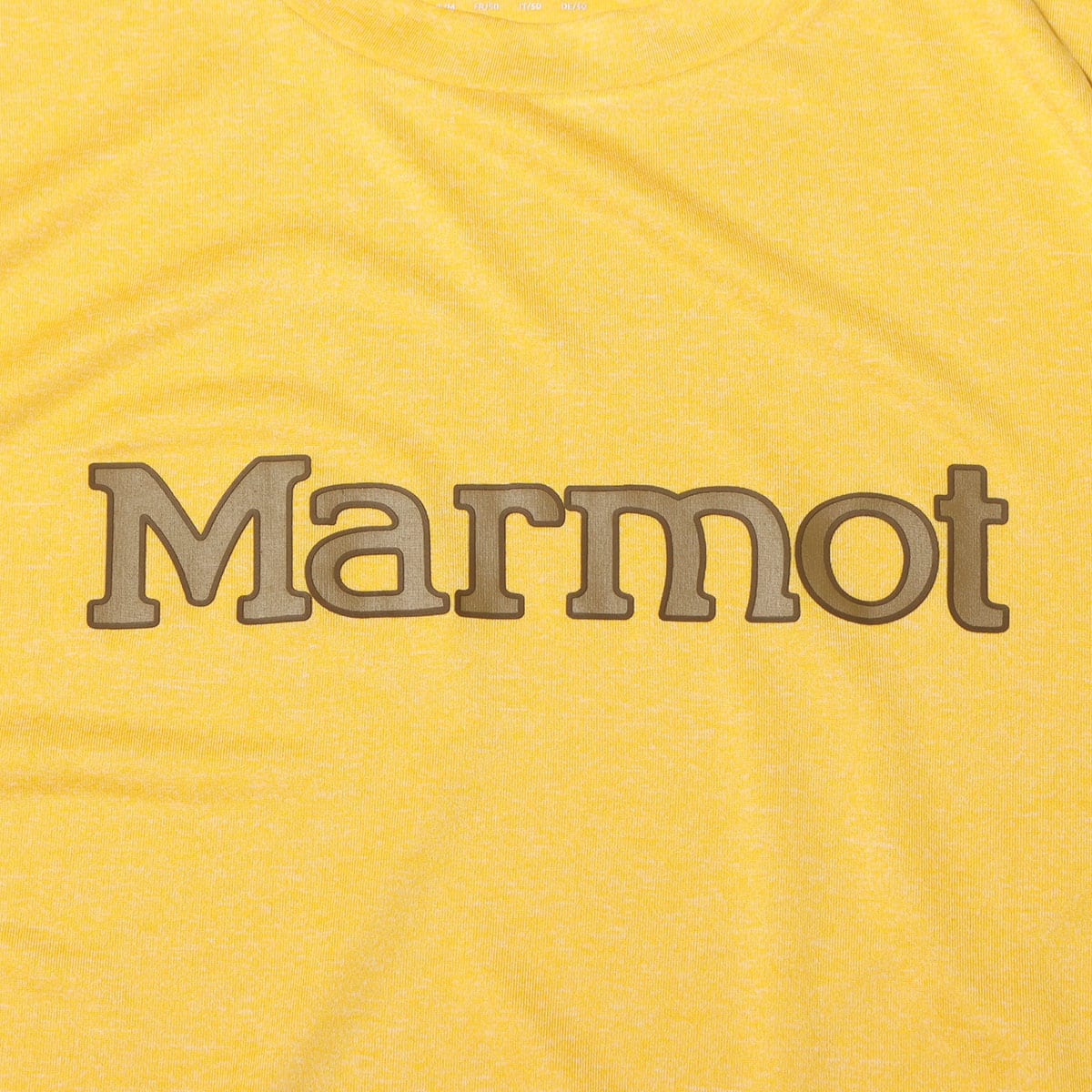Marmot LOGO H/S CREW YELLOW 20SP-Iの画像