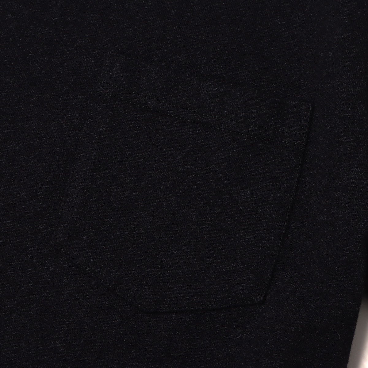 snow peak Recycled Cotton Heavy T shirt Black 23SP-Iの画像