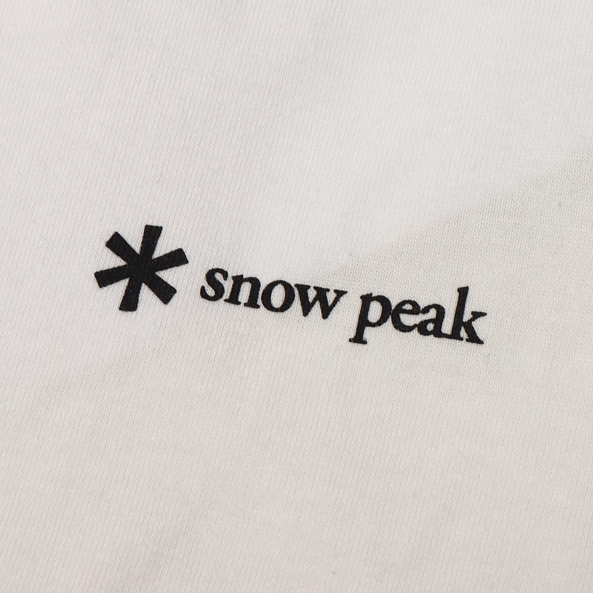 snow peak SP Logo T shirt White 23SP-Iの画像