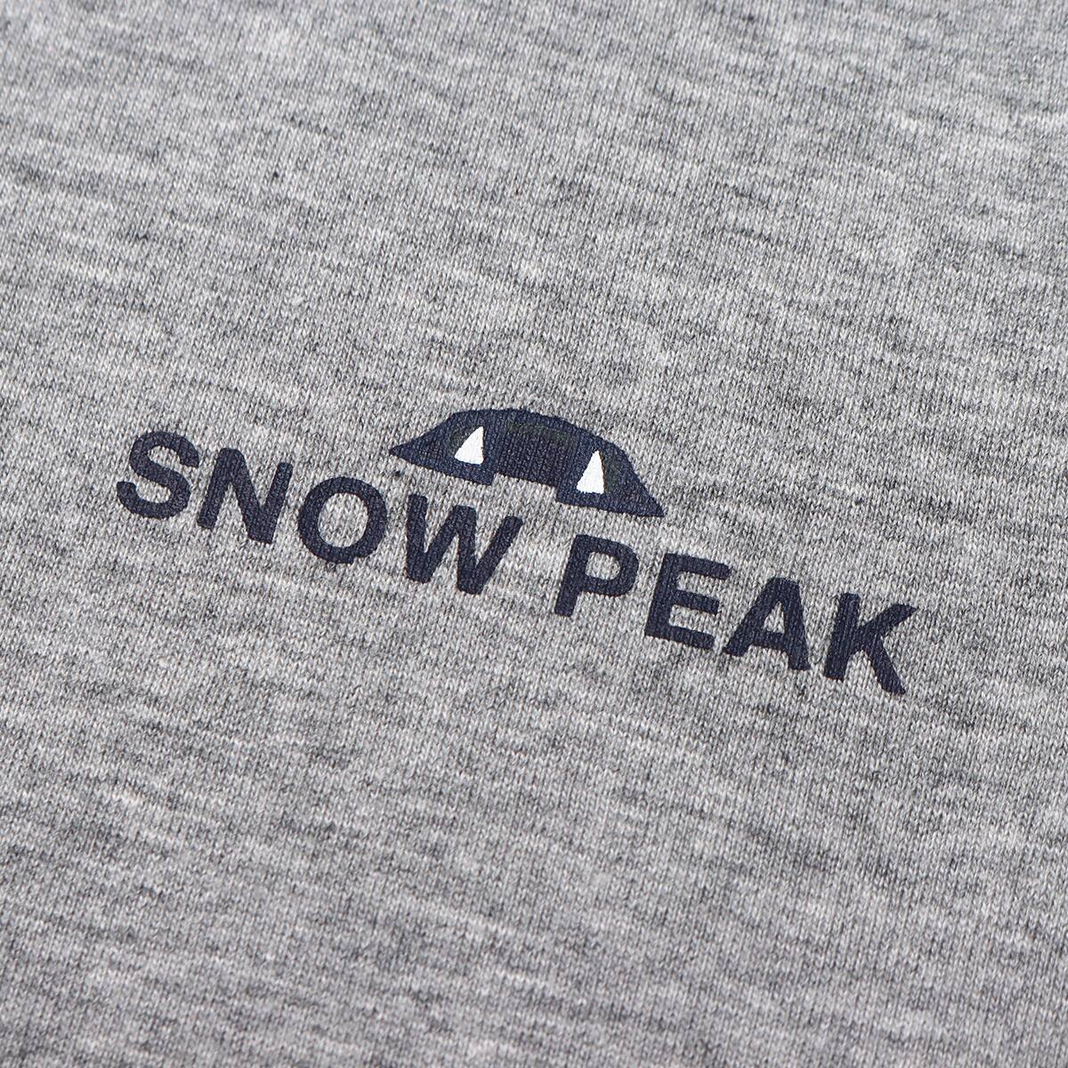 snow peak Relaxin' Fieldscape T shirt M.Grey 23SP-Iの画像