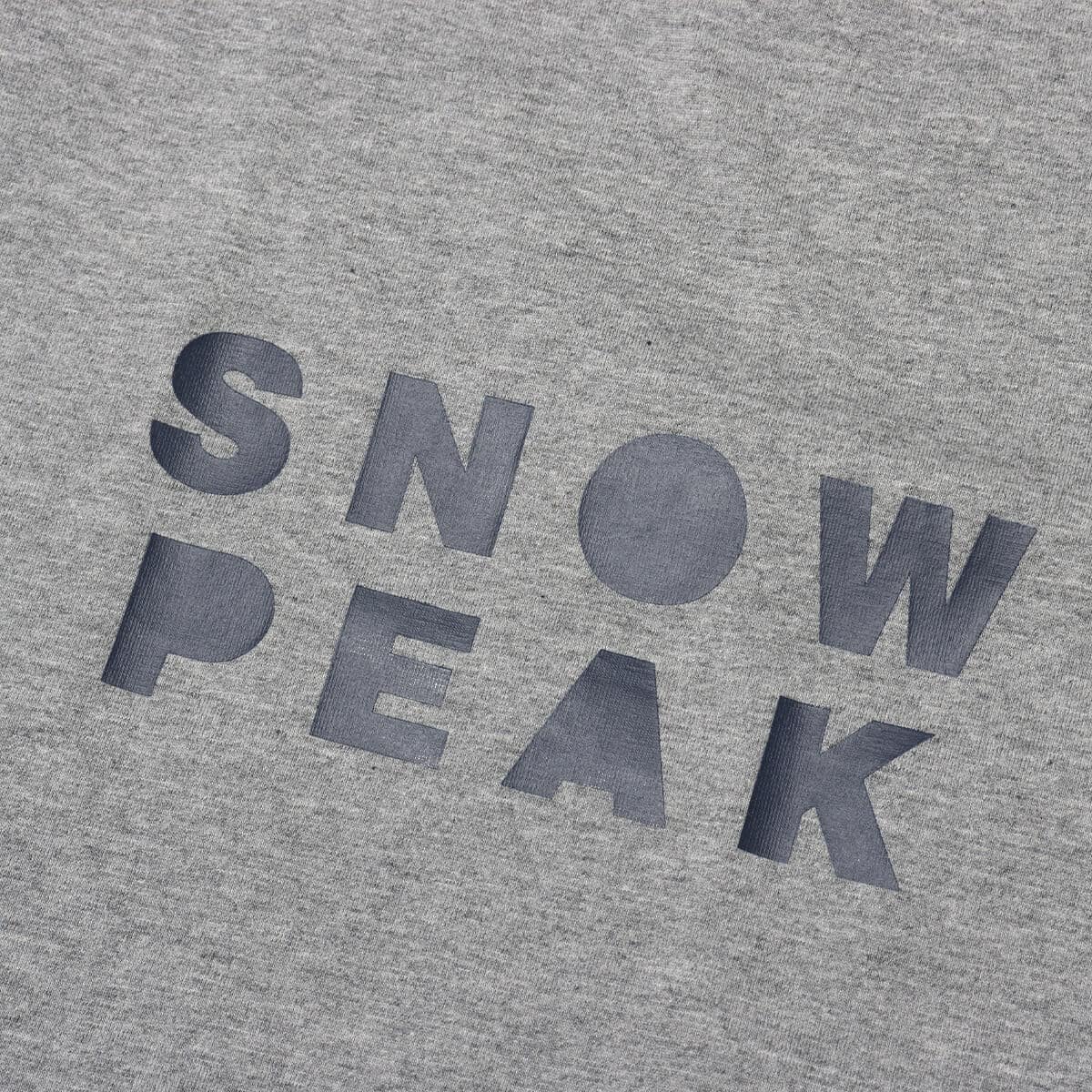 snow peak SNOWPEAKER T-Shirt CAMPER M.greyの画像