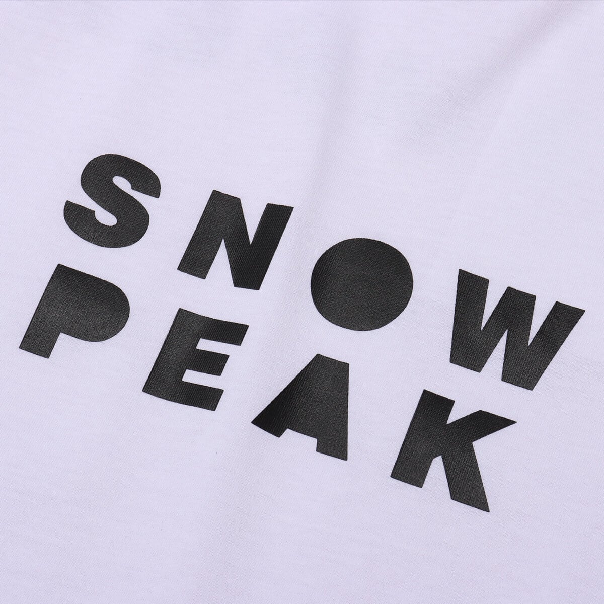 Snow Peak Logo T-Shirt - White | Flatspot