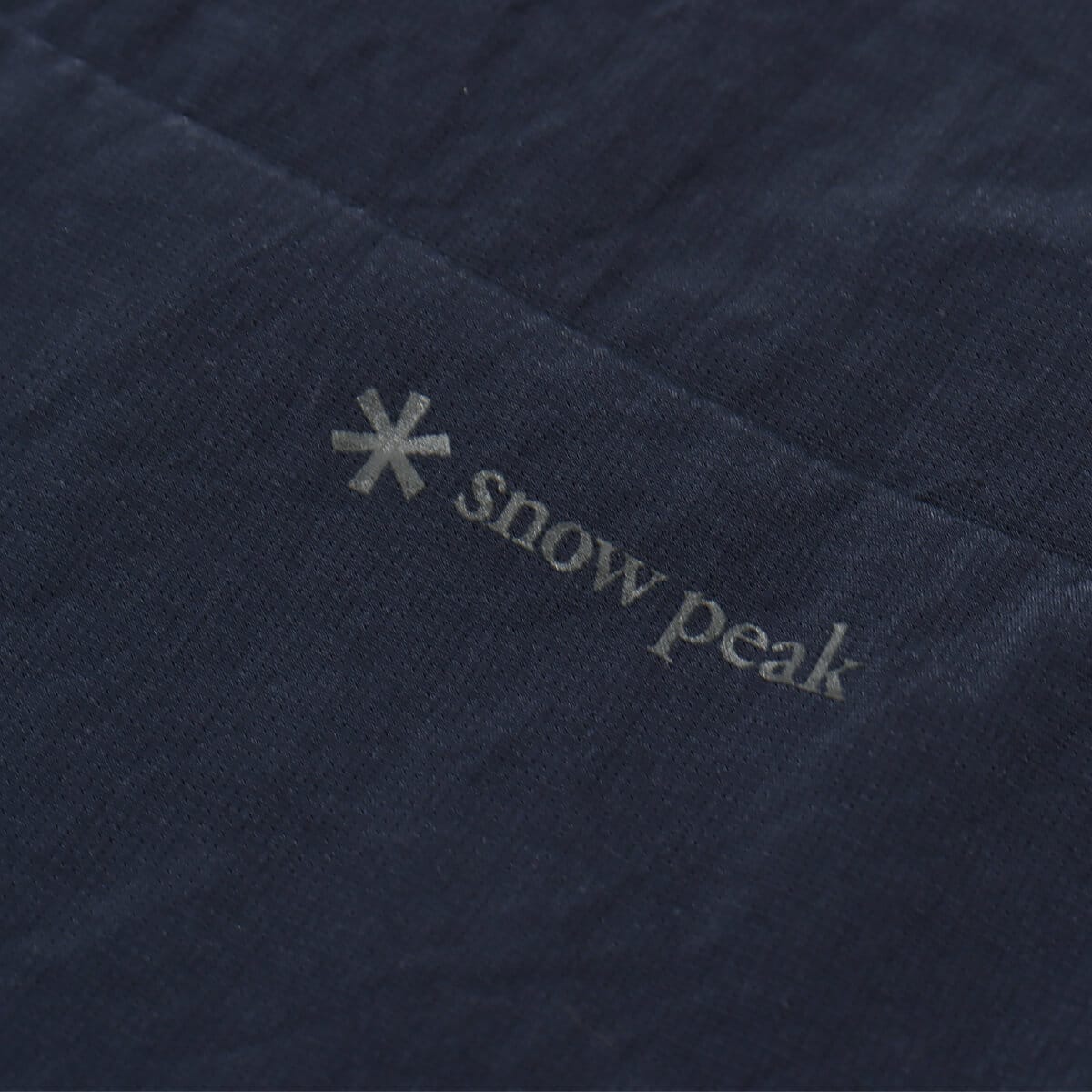 snow peak Breathable Quick Dry T-Shirt Navyの画像