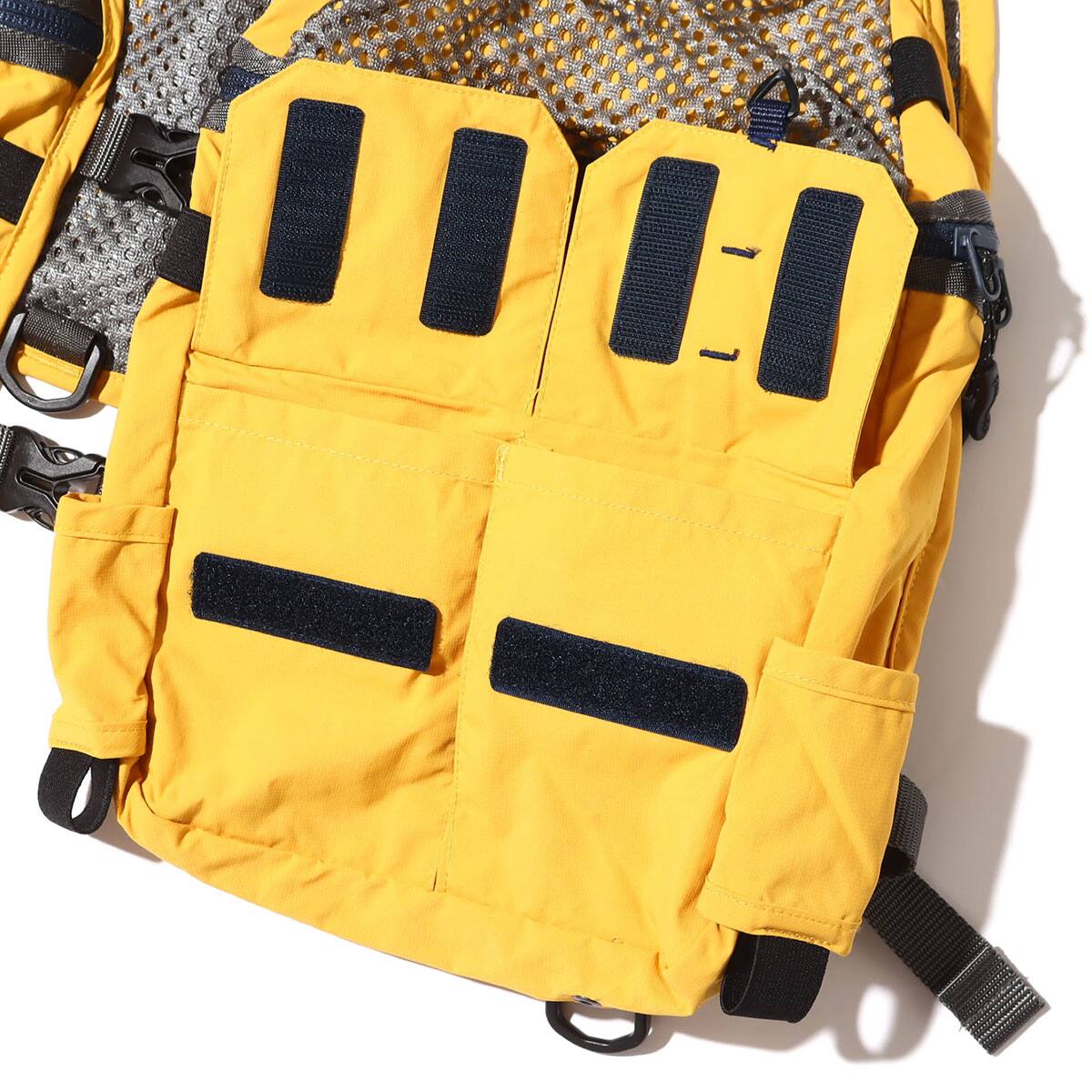 snow peak Game Vest Mustard 23SP-Iの画像