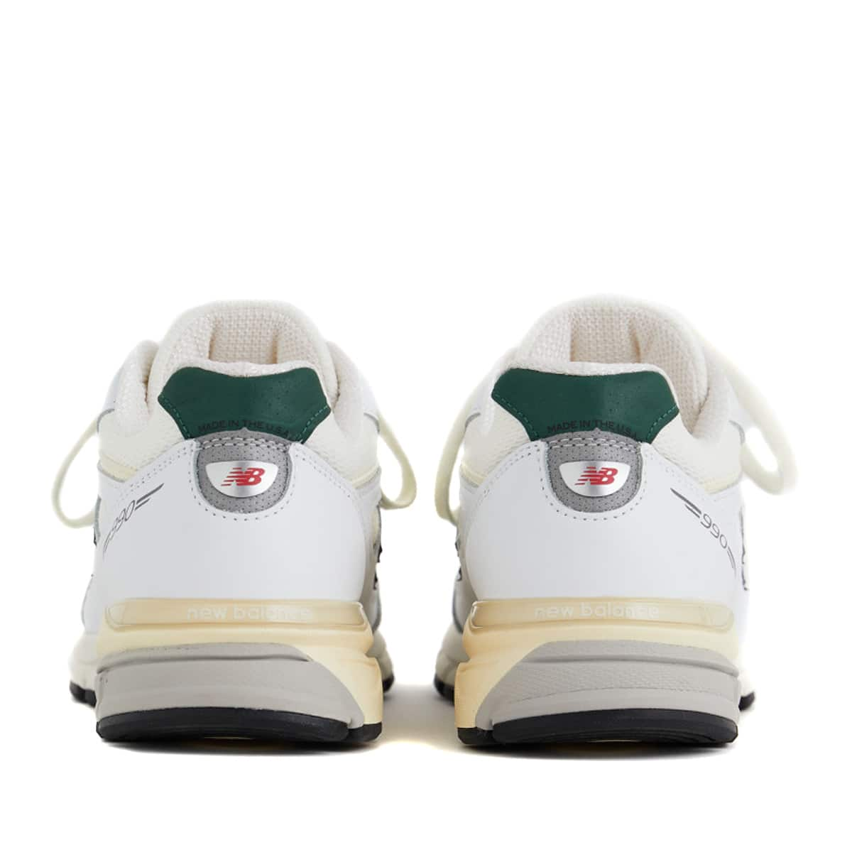 New Balance U990TC4 WHITE/GREEN