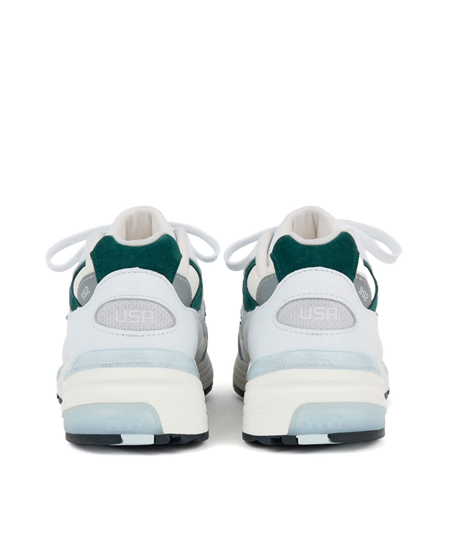 New Balance U992GB WHITE/GREENの画像