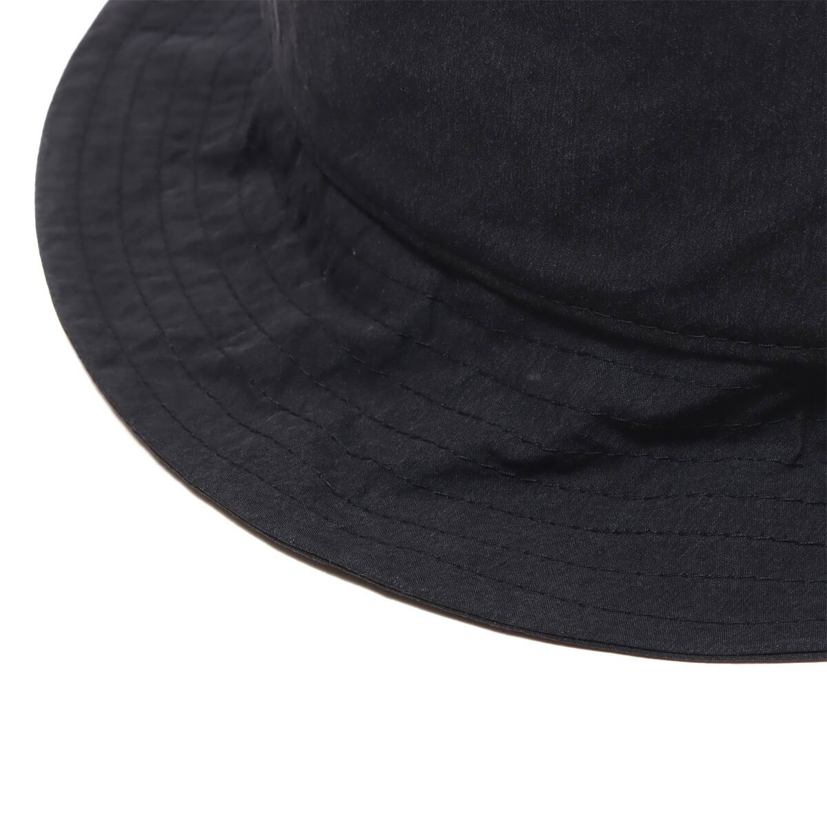 snow peak Indigo C/N Bucket Hat Black 24SP-Iの画像