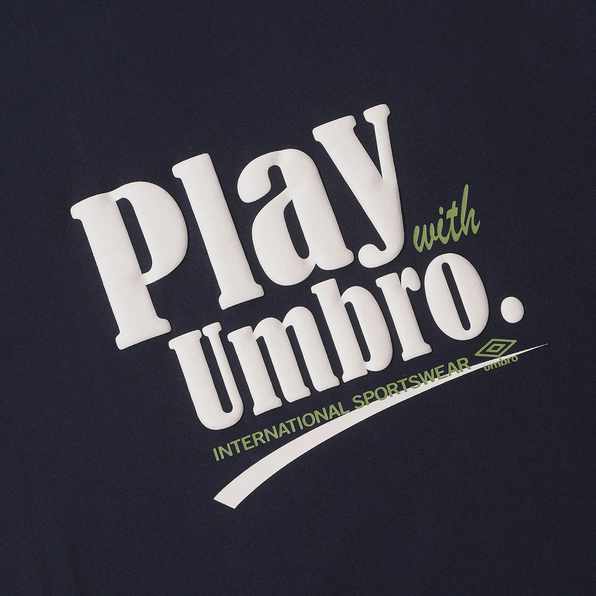 UMBRO SHORT SLEEVE SHIRT NAVY 23SU-Sの画像