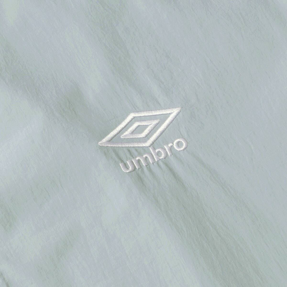 UMBRO SHORT SLEEVE HOODIE ANORAK GREEN 23SU-Sの画像