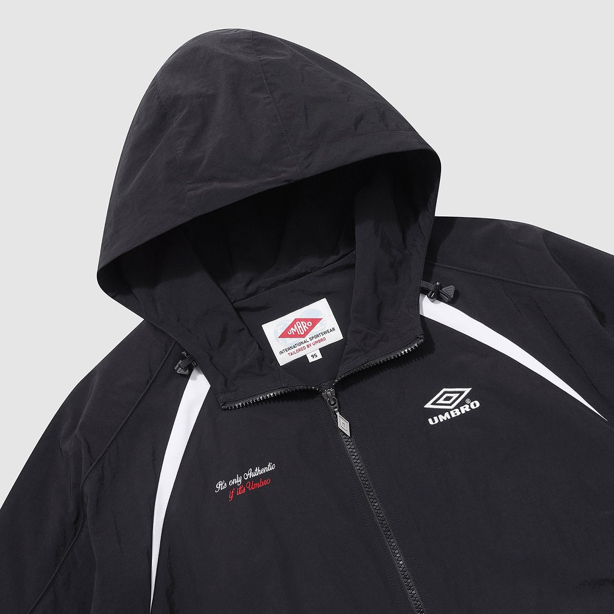 UMBRO HBL CELEB Hoodie Jacket ブラックの画像