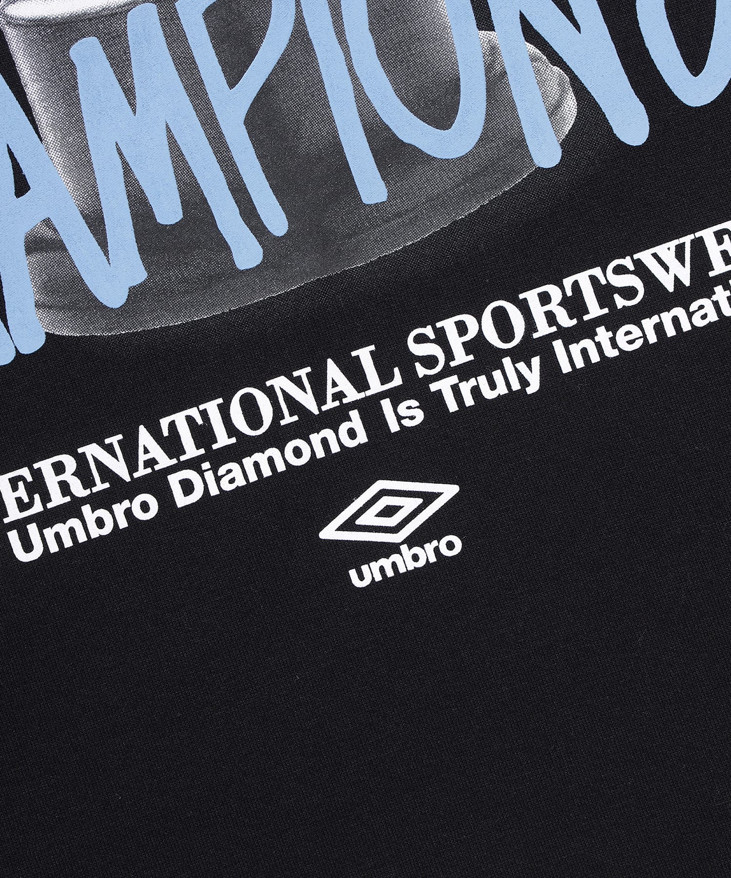 UMBRO 【KOREA COLLECTION】TROPHY SHORTS SLEEVE T-SHIRTS ブラックの画像