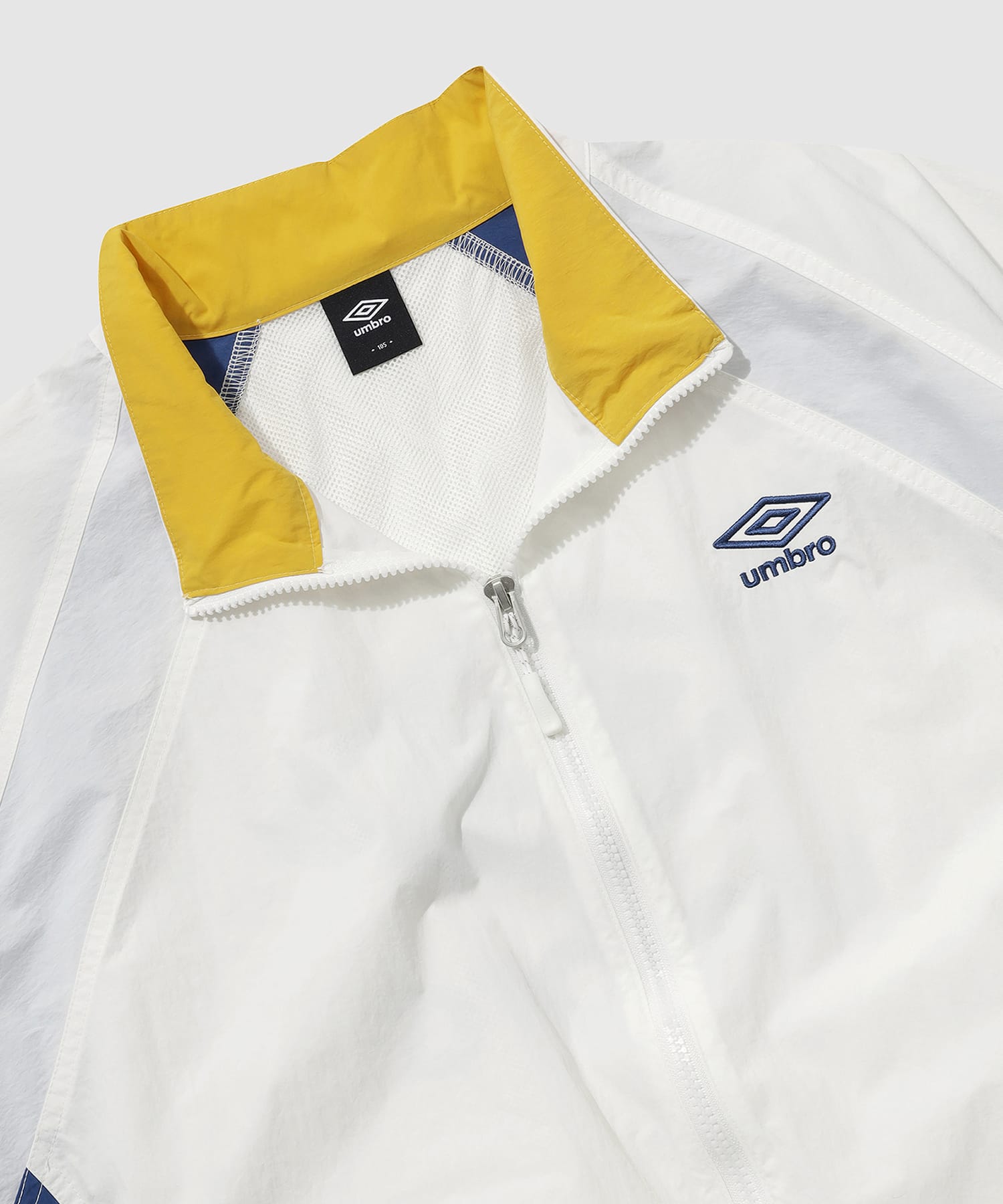 UMBRO 【KOREA COLLECTION】COLOR BLOCK STAND-NECK JACKET グレーの画像